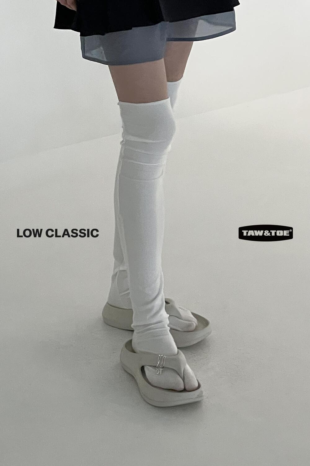 TAW&TOE X LOW CLASSIC] PLATFORM FLIP FLOP - SILVER - 拖鞋_鞋子_ 